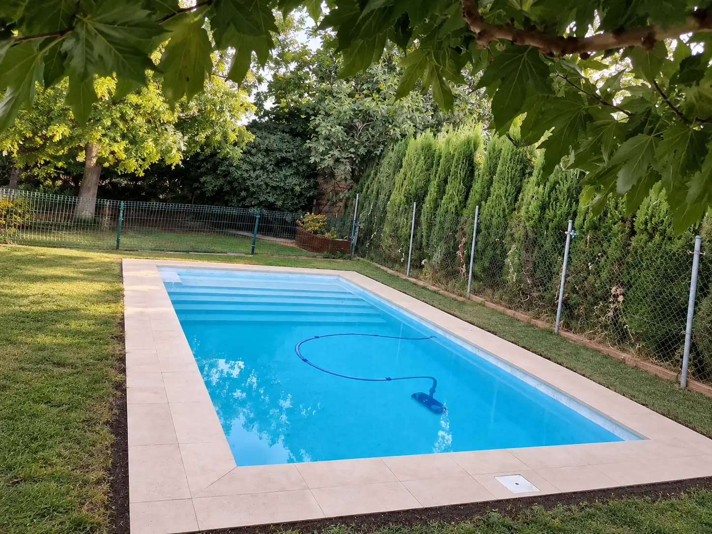Después: rehabilitación de piscina - Proyecto 1