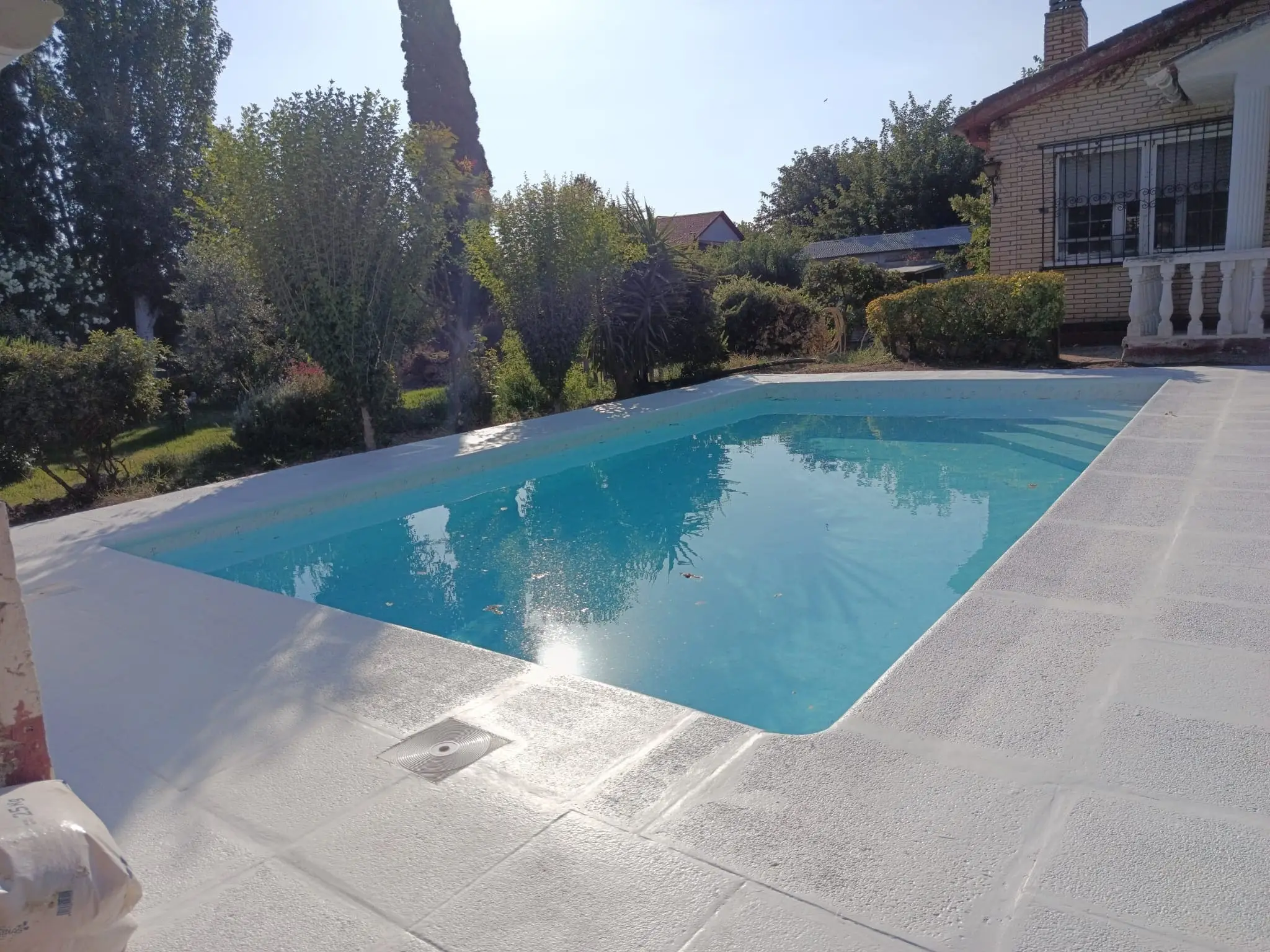 Después: reforma completa de piscina en Utebo - Proyecto 2